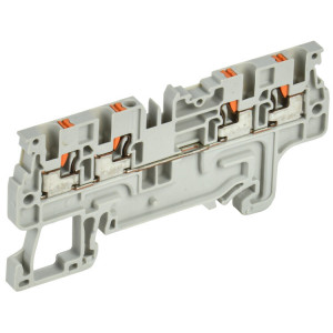 Колодка клеммная CP-MC 4 вывода 1,5мм2 серая YCT22-00-4-K03-001