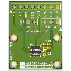 AS5055A-DK-ST, Инструменты разработки датчика положения AS5055 Rotary Sensor Design Kit