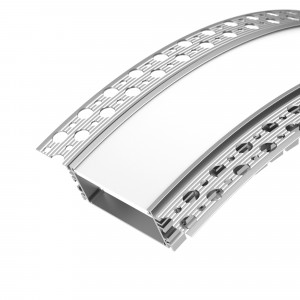 Профиль FANTOM-BENT-W49-TOP-2000 ANOD 046429, Алюминиевый встраиваемый гибкий профиль для светодиодных лент и линеек. Изгиб вверх/вниз. Габаритные размеры (LхWхH): 2000х98,6х27,3 мм. Ширина площадки для ленты 45,2 мм. Экраны, заглушки и другие аксессуары приобретаются отдельно. Цена за 1 метр.