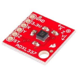 SEN-12786, Инструменты разработки датчика ускорения Triple Axis ACCLRM B/O ADXL337