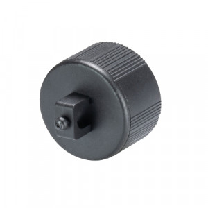 Защитная крышка 06.563.8853.1, Защитная крышка контактной группы неиспользуемого вилочного разъема разъема 2/3 полюса, цвет корпуса: черный, серия RST MINI