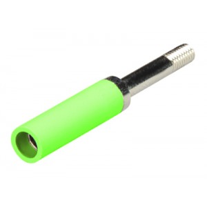 Тестовый штекер SBN 4 GN, Тестовый штекер для клемм WKN 6 TK…, цвет: зеленый
