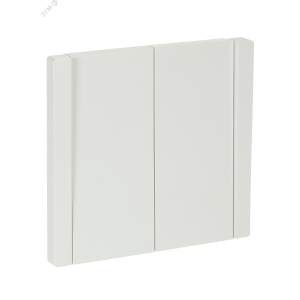 Выключатель 2-кл. СП FORTE&PIANO 10А FP205 бел. IEK FP-V20-0-10-1-K01