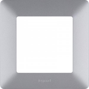 Рамка 1-м Valena Life универсальная алюм. 754137