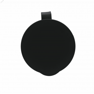 Розетка кабельная 2К+З MultiSet 16А/250В IP44 каучуковая черн. SE MST4002BK