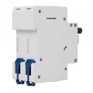 Выключатель автоматический модульный 2п C 16А 6кА OptiDin BM63-2C16-УХЛ3 КЭАЗ 260599