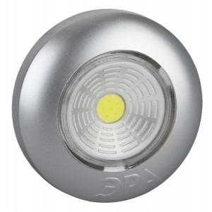 Светодиодный фонарь подсветка ЭРА Пушлайт SB-503 Аврора самоклеящийся серебристый(кр.1шт) [Б0031042]