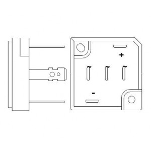 SC50VB160-G, Мостовые выпрямители SCVB GPP 50A 1600V Rect. Bridge Diode