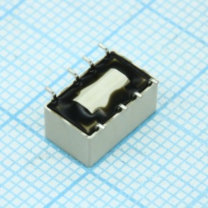 4-1462037-2, Сигнальное реле 2A DPDT (две контактных группы-два направления) катушка 6В (10x7.5x5.65)мм для поверхностного монтажа автомобильного применения