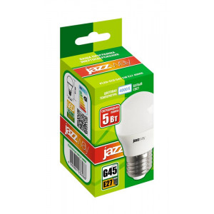 Лампа светодиодная PLED-ECO 5Вт G45 шар матовая 4000К нейтр. бел. E27 400лм 230В 50Гц 1036988A