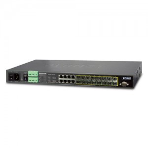 MGSW-24160F, Коммутатор, Metro Ethernet, Layer 2, 16 портов SFP 100/1000Мб/с + 8 портов RJ-45 10/100/1000Мб/с