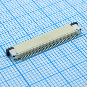 L-KLS1-1242E-2.0-40-T-U-R, Разъем для плоского шлейфа 40 контактов шаг 0.5мм высота 2.0мм