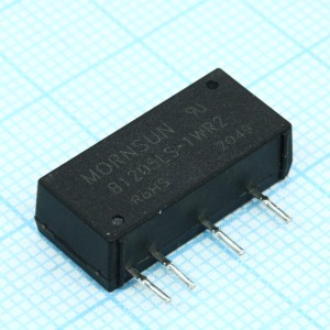 B1205LS-1WR2, DC/DC преобразователь, 1Вт, вход 10.8-13.2В, выход 5В/200мА