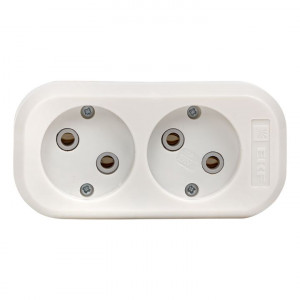 Колодка 2 гн. 10А 2,2кВт б/з Эксперт PROxima AKB10-2