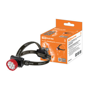 Фонарь «Налобный 4» аккумуляторный, 7 светодиодов, 0,6 Ач SQ0350-0043