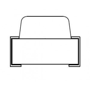 597-2033-507F, Стандартные светодиоды - Накладного монтажа Red, 620nm 63mcd, 20mA