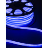 Гибкий неон круглый SMD2835-120 LED/м-220 В-6,5 Вт/м-IP67-синий (25м) SQ0331-1522