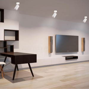 Светильник PDL-R под лампу 1xGU10 макс. 15Вт WH 230В IP20 5049284