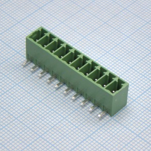 15EDGRC-3.5-10P-14-00A(H), Разъемный клеммный блок на плату, 10 контактов. Серия 15EDGRC-3.5