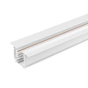 Трек встраиваемый LGD-4TR-TRACK-F-2000-WH-M (C) 028356(1), 3-фазный встраиваемый трек 4TR, на 4 провода, длина 2м. Цвет белый глянцевый. Коннектор питания и заглушка приобретаются отдельно. Размер ДxШxВ: 2000x56x33мм. Ширина встраиваемой части 32,4мм. При использовании с треками и аксессуарами другой серии возмож