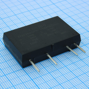 KSD203DC2, Реле твердотельное для коммутации постоянного тока 100В 3А, вход 4-24В DC, изоляция 4кВ, нормально открытое, -30...+100°C