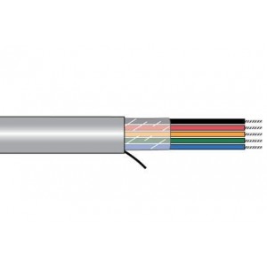 5435 SL005, Многожильные кабели 16AWG 5C UNSHLD 100 FT SPOOL SLATE