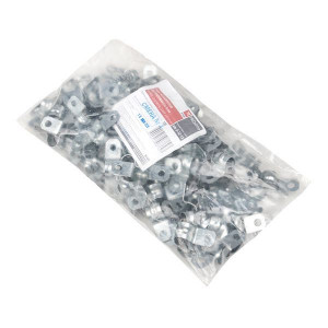 Скоба металлическая двухлапковая d12-13 мм (100 шт) PROxima sm-2-12-13