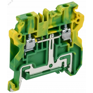 ARMAFIX Колодка клеммная CY2.5 PE винтовая 2,5мм2 проходная заземляющая Ex IEK AF-CT30-01-K52-002-EX