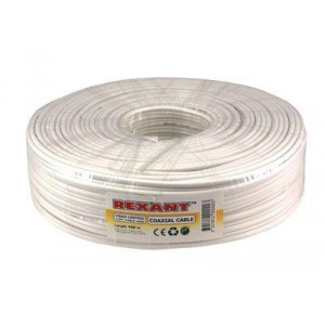 Кабель ККСВ-В+2х0,5 мм, 100 м, белый, 01-4001