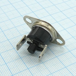 KSD301T 100С 250В 16А, термостат, LBVL нормально замкнутые с кнопкой (ручной сброс)