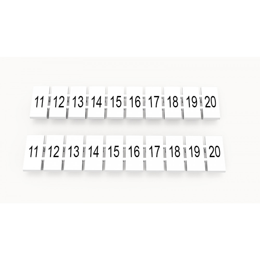 Изображение товара Маркировка (полоска) ZB6-10P-19-10Z(H)