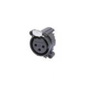 NC3FAAH1, Разъемы XLR 3P FEMALE HORIZ PIN 1 & GRD TOGETHER