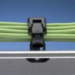 PBMS-H25-M14, Cable Ties Cbl Tie Mount Push Button GRY
