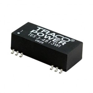 TES 3-2423WI, Преобразователи постоянного тока в постоянный с изоляцией Product Type: DC/DC;Package Style: SMD;Output Power (W): 3;Input Voltage: 9-36 VDC;Output 1 (Vdc): 15;Output 2 (Vdc): -15;Output 3 (Vdc): N/A