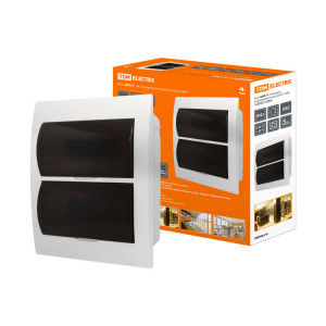 Бокс ЩРВ-П-24модуля встраиваемый пластик IP41 SQ0902-0006