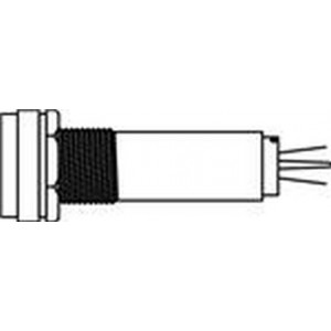 610-4132-120F, Светодиодные панельные индикаторы RED DIFFUSED