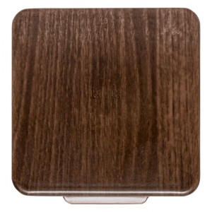 EKF PROxima Коробка распаячная КМР-030-035 пылевлагозащищенная без мембранных вводов (80х80х50) т-мное дерево