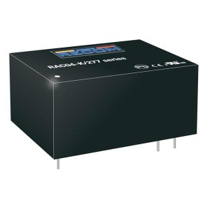 RAC04-15SK/277, Модули питания переменного/постоянного тока 4W 80-305Vin 15Vout 267mA