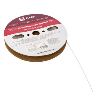 Термоусаживаемая трубка ТУТ 2/1 прозрачная рулон PROxima tut-2-tr