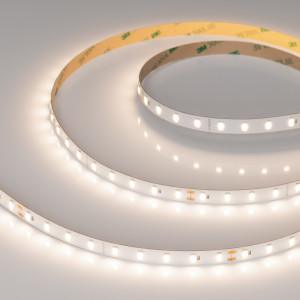 Лента ULTRA-C72-10mm 24V Warm3500 (7.2 W/m, IP20, 5630, 5m) 040211, Светодиодная лента ULTRA-C72, открытая IP20. Светодиоды 5630, 72 шт/м (360 шт на 5 м), белая плата, ширина 10 мм, скотч 3M. Цвет ТЁПЛЫЙ 3500 K, цветопередача CRI>80, угол 120°. Питание 24 В, мощность 7.2 Вт/м (36 Вт на 5 м). Размеры 5000x10x1.4 мм. Мин. о