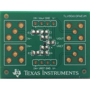 TLV9061DPWEVM, Средства разработки интегральных схем (ИС) усилителей 10-MHz, RRIO, 1.8-V to 5.5-V op-amp evaluation module
