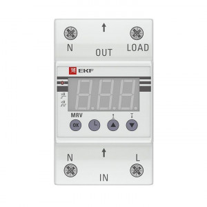 Реле напряжения с дисплеем MRV 32А PROxima MRV-32A
