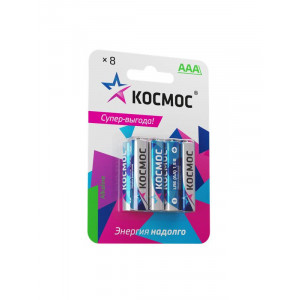 Элемент питания алкалиновый AAA/LR03 BP-8 (блист.8шт) KOCLR03BL8