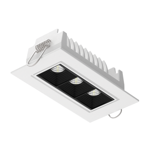 Светодиодный светильник DL-Stellar встраиваемый поворотный 120x62x45 мм 8 Вт 3000 K 34° DALI белый V1-R0-00408-10D25-2000830