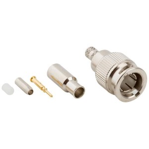 031-70335, РЧ соединители / Коаксиальные соединители Mini-BNC Straight Crimp Plug