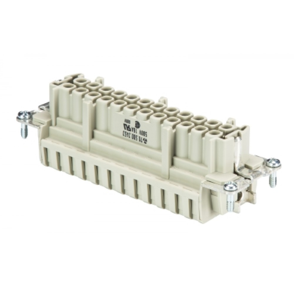 Изображение товара Розеточная контактная вставка 70.500.2453.0 24B 500V 16A серебро