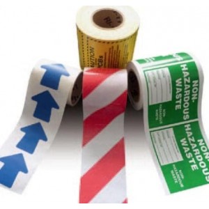 TE-VM120RD-180, Липкие ленты COLORED VINYL TAPE 1"WDx180'FT RD