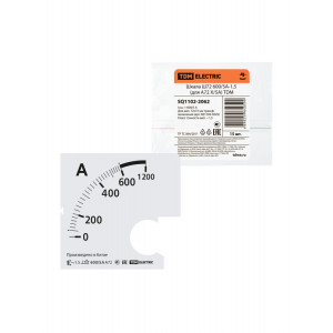 Шкала Ш72 600/5А-1,5 (для А72 Х/5А) SQ1102-2062