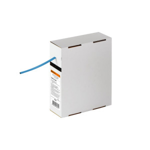 Термоусаживаемая трубка ТУТнг 4/2 синяя в коробке (10 м/упак) SQ0518-0404