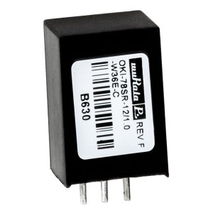 OKI-78SR-12/1.0-W36E-C, Преобразователи постоянного тока в постоянный без изоляции 15-36Vin 12Vout 1.0A VSIP Encapsulated